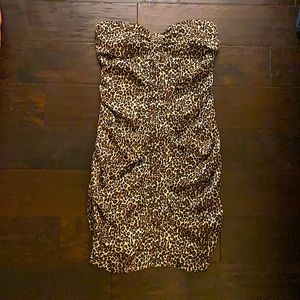 Cheetah Silk Dress